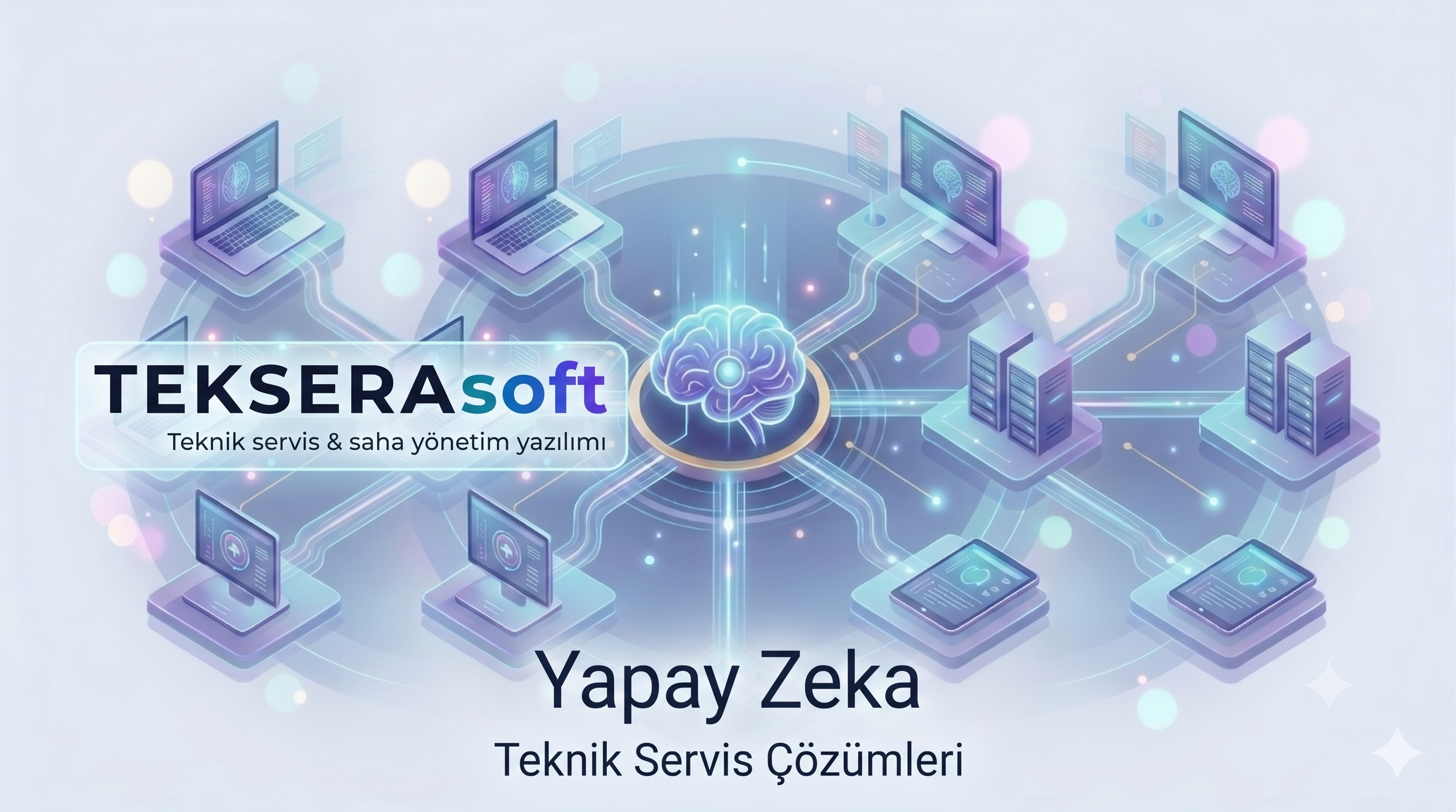 TekseraSoft yapay zeka yazım asistanı — rapor detay ekranı