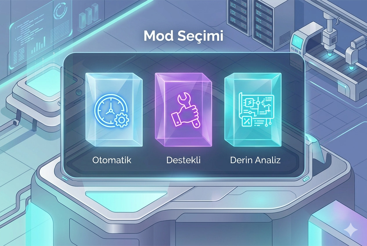 Yapay zeka yazım modu seçimi — kurumsal, samimi, sade tarzlar